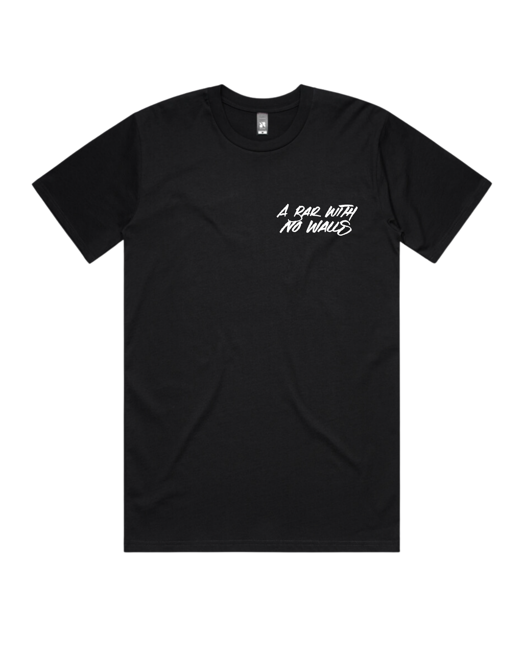 [PRE-ORDER] A BAR WITH NO WALL CLASSIC TEE (BLACK)