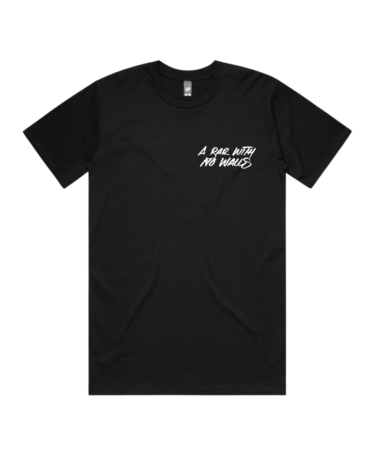 [PRE-ORDER] A BAR WITH NO WALL CLASSIC TEE (BLACK)