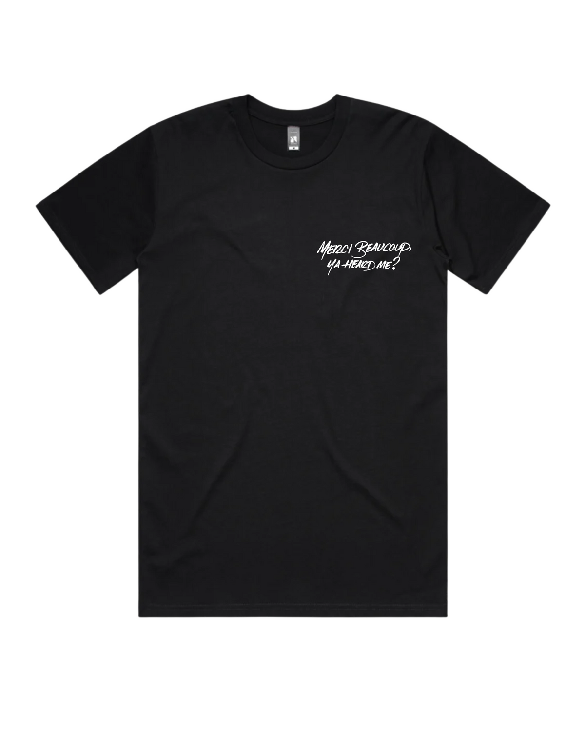 [PRE-ORDER] MERCI BEAUCOUP LIMITED EDITION TEE (BLACK)